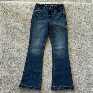 Girls GAP Dark Blue Flare Jeans